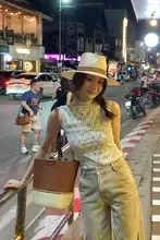 レースレイヤーキャミソール【フランス風・春夏・セクシー・フィット感】