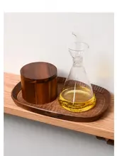 oakliving キッチン用 高品質オイルボトル【高透過性ホウケイ酸ガラス・漏れ防止設計】