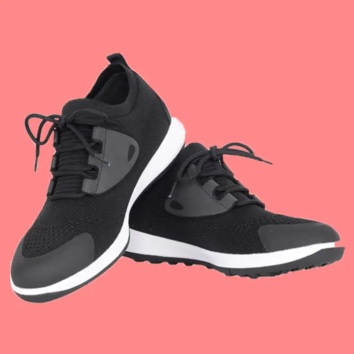 防水透気性に優れたゴルフ用メンズシューズ【軽量・グレー】