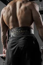 FITTERGEAR 牛革製 トレーニング用腰サポートベルト【男性・女性対応・スクワット・デッドリフト用】