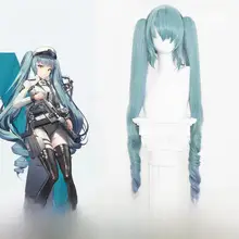 コスプレウィッグ【ツインテール・グラデーションカラー・クリップ付き】