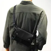 カジュアルなストラップ付きメンズサ shoulder バッグ【スポーツスタイル・斜め掛け・男女兼用・携帯電話収納可】
