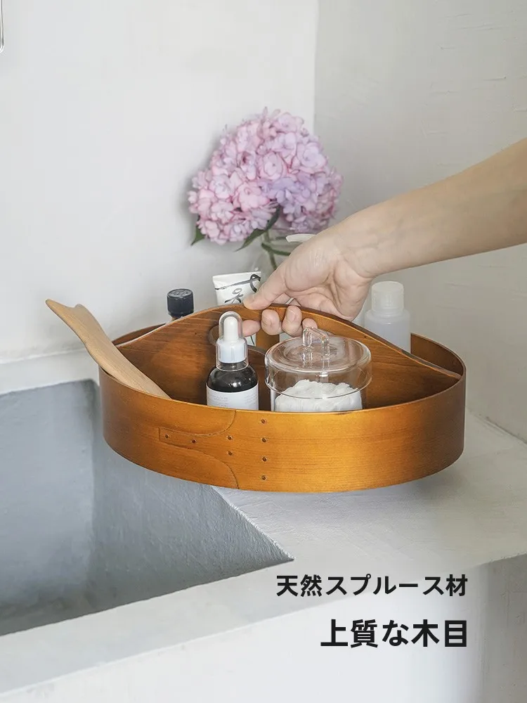 スプルースウッド製手提げ収納ボックス：ハンドメイド副業で販売しやすいヴィンテージデザインの実用性解析