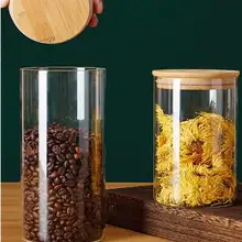 ガラス瓶 収納食品グレード 密封容器 茶葉保存雑穀ボックス 小さな容器