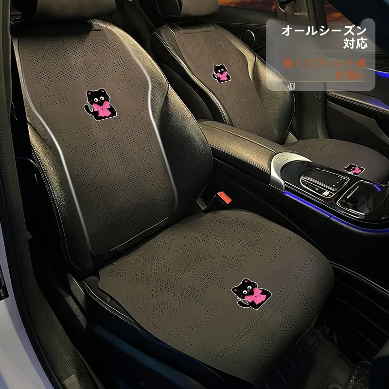 通気性翻毛皮製カーシートクッション：コンパクト ジュニアシートとの違いと実用性の検証