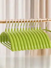 滑り止め付き 肩崩れ防止の衣服用ハンガー【乾燥用・無痕仕様】