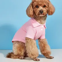 夏用ペットPOLOシャツ【犬猫兼用・ショートスリーブ・カジュアルデザイン】