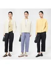 極上の柔らかさ！マヘア毛ニットカーディガン【アンチピリング・ツイストデザイン】