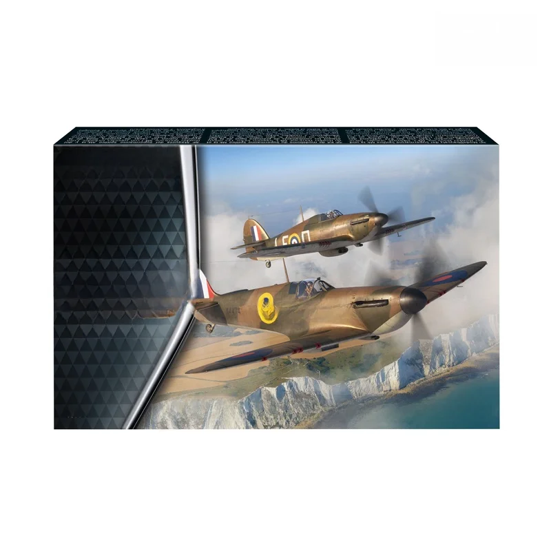 スピットファイア Mk.Ia と ハリケーン Mk.I のダブルモデル（セットアップ対応）：航模愛好家が選ぶ1:144スケールの高精度拼装モデル