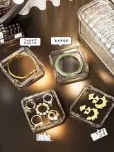 クリスタルブレスレット用収納ボックス【大容量・アクリル製・透明】