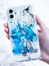 氷晶雪景シリーズPETステッカー【創造的な氷雪の城・木の家・森林装飾用DIY】