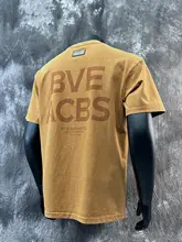 ヴィンテージ風ウォッシュ加工ロゴプリント半袖Tシャツ【男性・コットン・ゆったり・夏用】