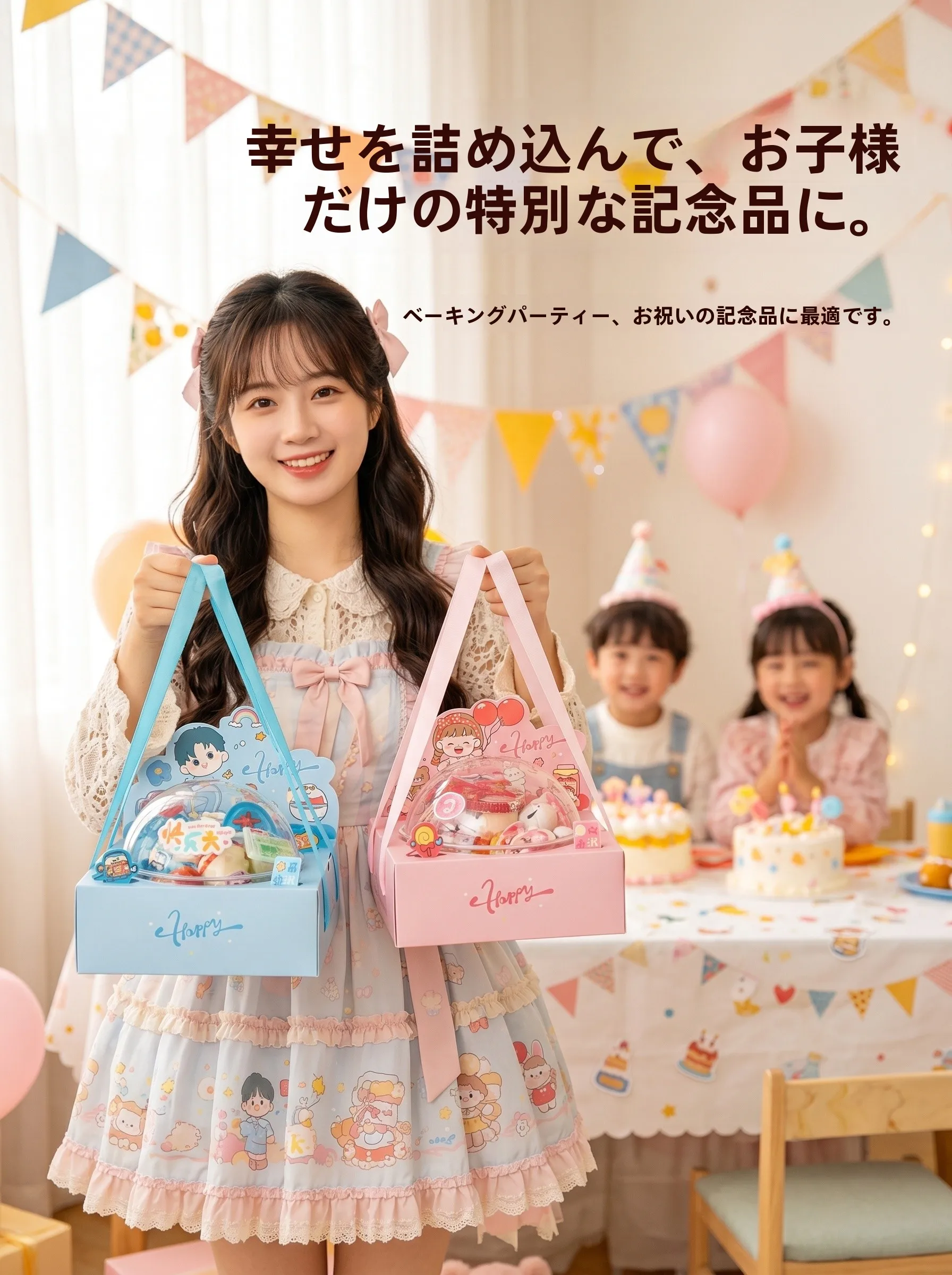 六一儿童节にぴったりなケーキボックスは、どう選ぶ？