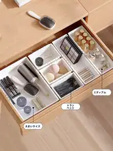 伸縮式ドロワー収納ボックス【内蔵仕切り・キッチン用・カトラリー整理】