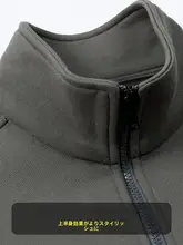 高品質コットン製 メンズジャケット【秋冬用・厚手・スタンドカラー】