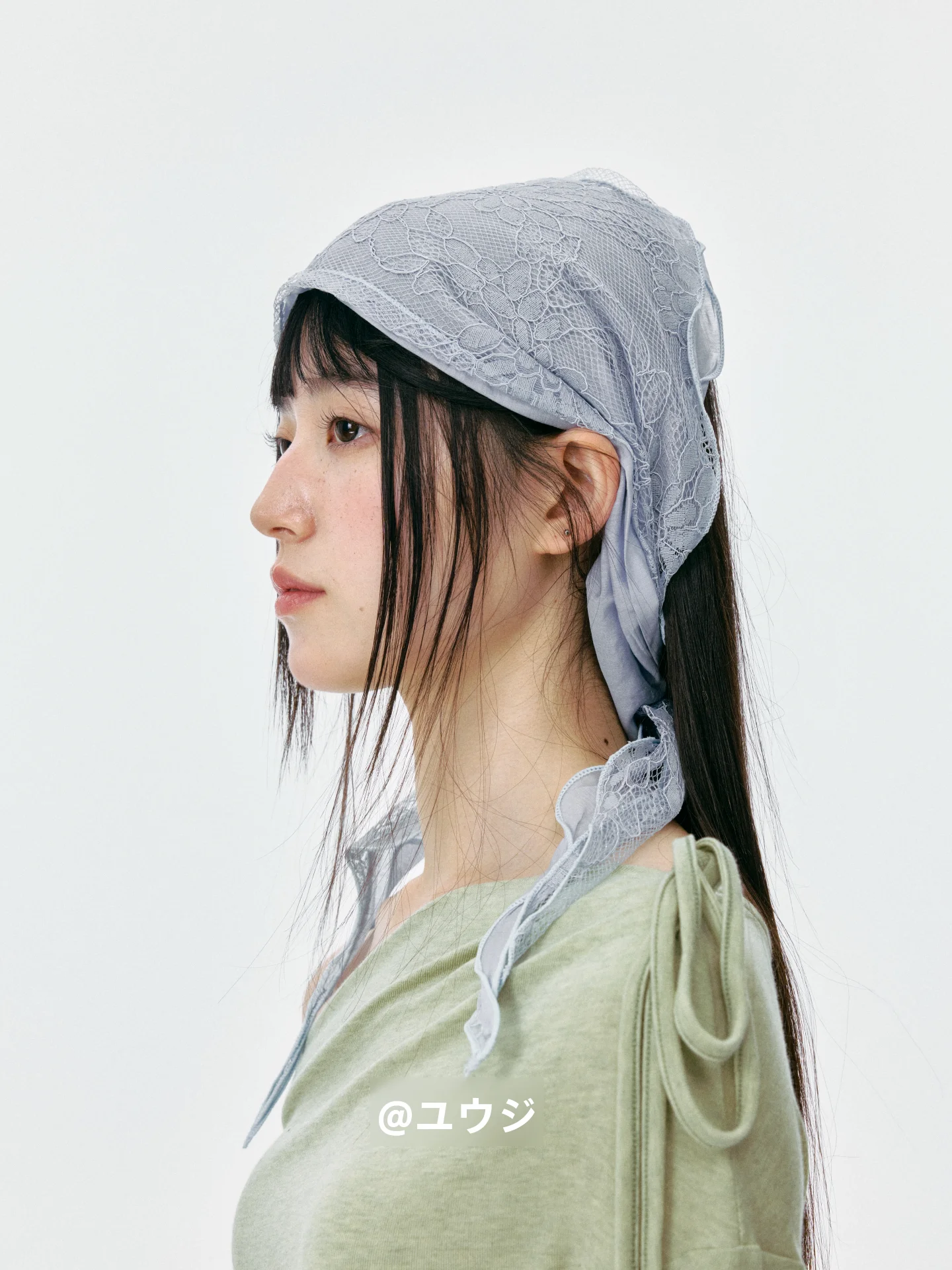 夏用清涼感の浅い青色ラッシー頭巾：薄手・多機能・トライアングルデザインの使い勝手を解説