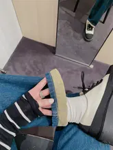 デニムパンツ 女性 ハイウエストスリムヴィンテージブルースリム裏起毛快適暖かい