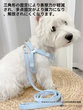 猫用・犬用ハーネスリード【逃げ防止・胸部タイプ】
