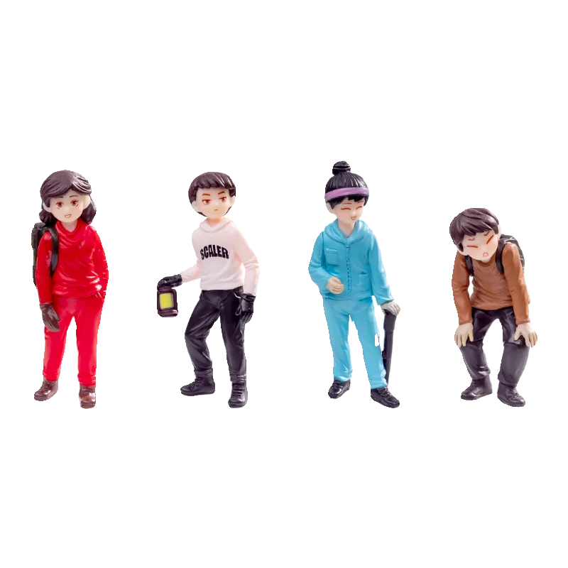 マイクロランドスケープクリエイティブバックパッククライマー 装飾品