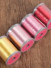 カラフルな金属糸 フジーク刺繍用ライン【刺繍・ビーズ用・二色展開】
