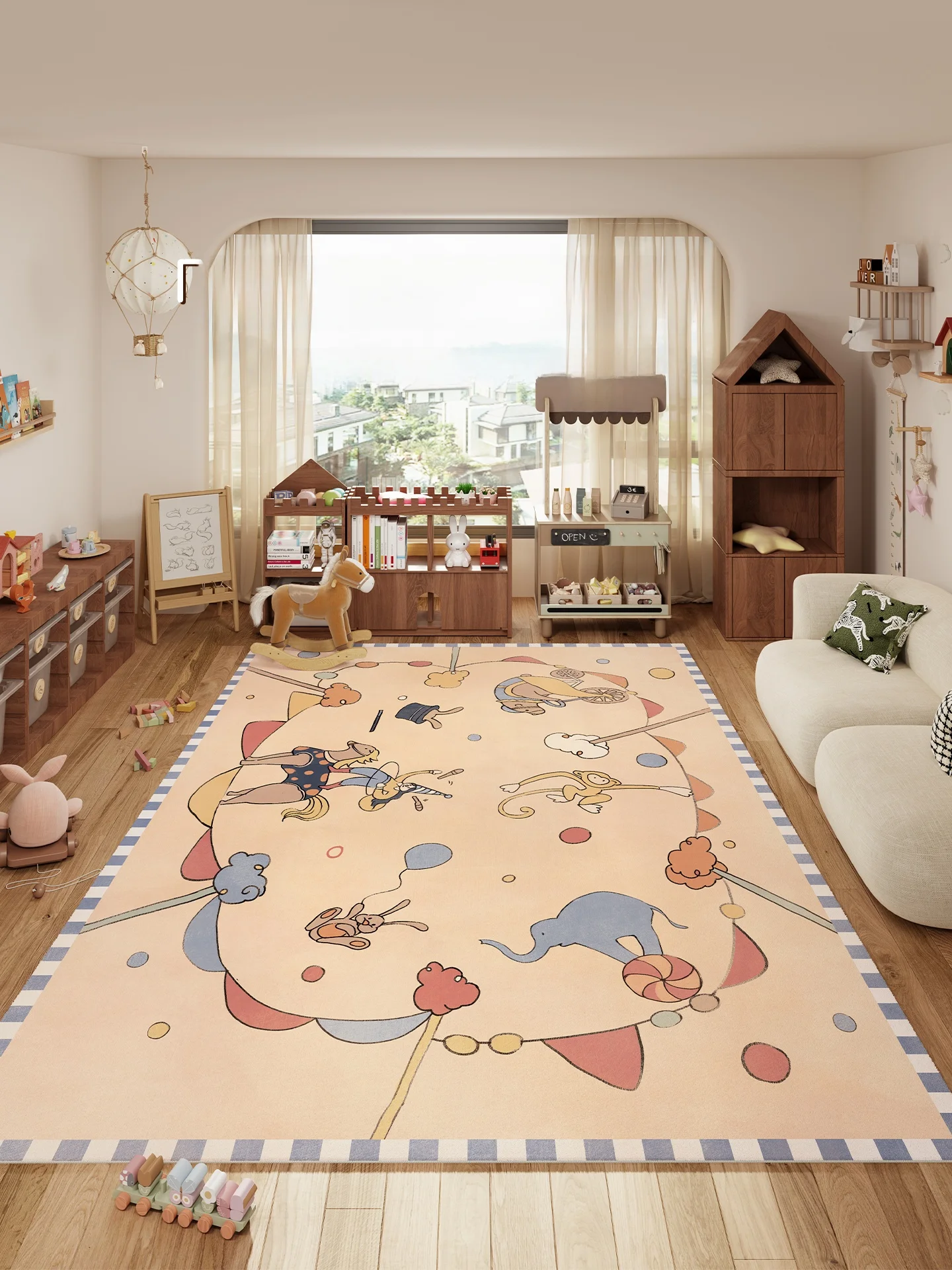 リビングに子供がいるなら、どんなカーペットが理想？