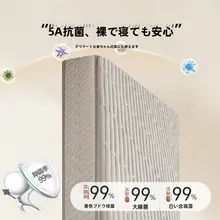 マットレスカバー ボックスシーツ 綿100% ファスナー付き 全面カバー ずれ防止 汚れ防止 マットレス保護