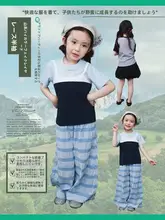 アウトドア用女の子半袖Tシャツ【衝突色パネル・偽二重デザイン・夏用】