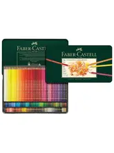 Faber-Castell 油性色鉛筆 120色セット【緑色の鉄箱付き・アーティスト向け】