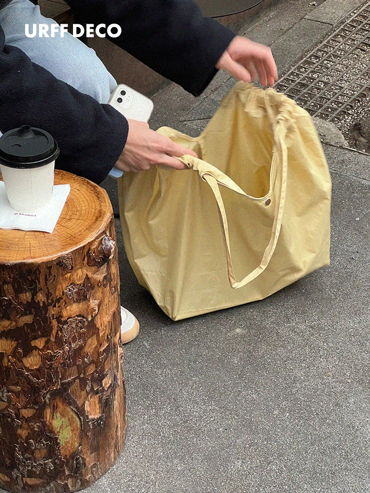 折りたたみ大容量トートバッグ：ファッションエコキャンバスで通勤・ショッピングに最適な実用性