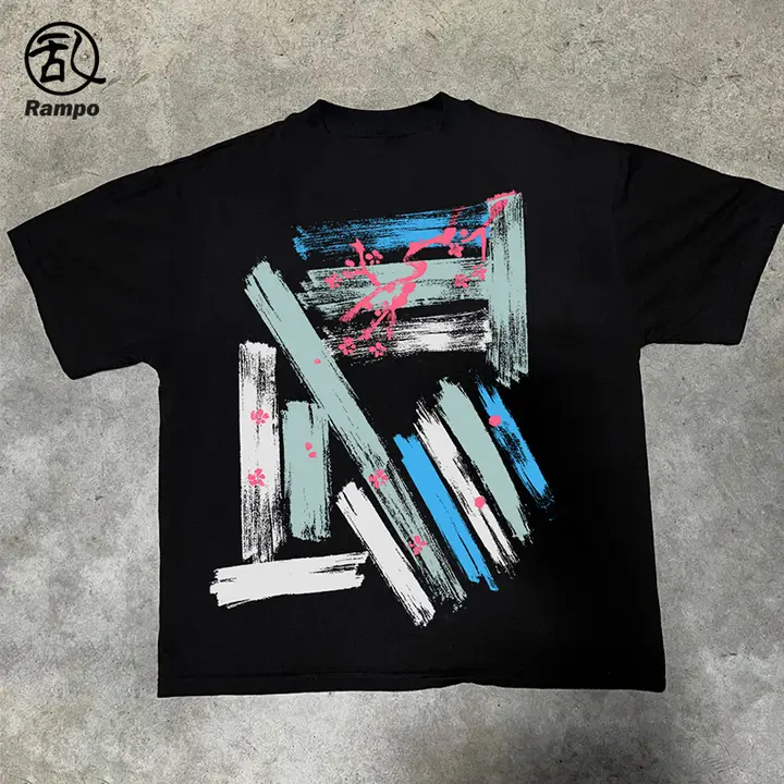 コットン製 暑さ対策半袖Tシャツ【カジュアル・ゆったりフィット・ヒップホップスタイル・UPF50+】