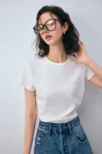 スタイリッシュなショートスリーブTシャツ【コットン・エレガントデザイン・サマースタイル】