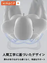 車載用ヘッドレスト＆腰サポートクッション【極上の柔らかさ・快適設計】