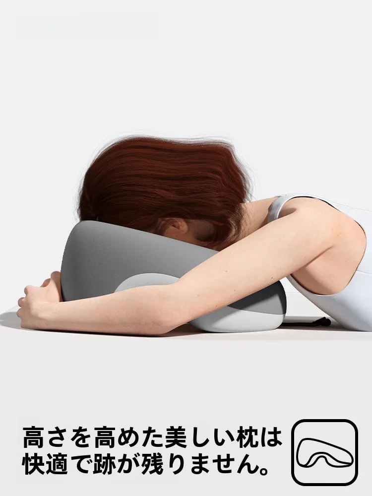 美容院用U字型マッサージ枕：記憶フォームとフェイスパッドで顔の筋肉をほぐす
