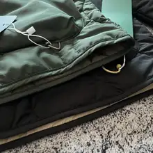 ユニセックス 薄手フリースコート【軽量・無地・ダブルレイヤー・暖かい・秋冬用】