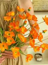 華やかな造花のブーケ【結婚式用・インテリア装飾・撮影小道具】