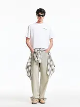 快適なコットン製 メンズ Tシャツ【クルーネック・ゆったりフィット・シンプルデザイン】