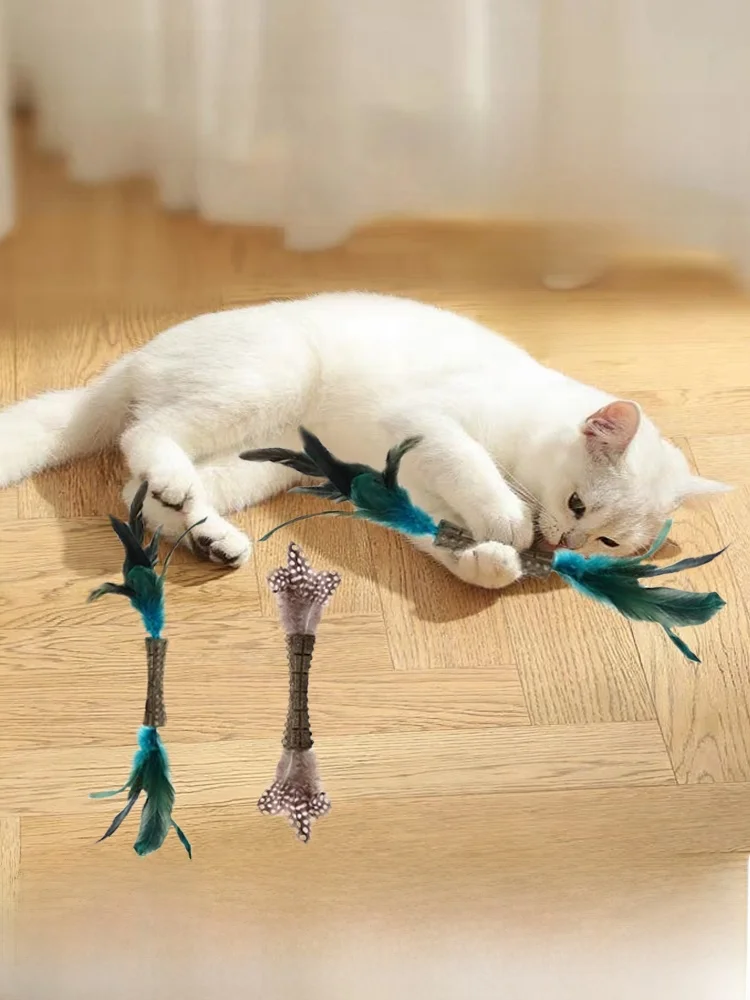 猫用おもちゃ【羽根付き・噛みごたえあり・ミント配合】：実際の使用シーンと性能の詳細解析