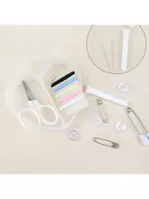 かわいいハート型のポータブル裁縫ボックス【DIY・多機能・家庭用】（セットアップ対応）