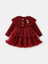 子供用ニットプリンセスワンピース【秋冬・誕生日・お祝いに最適】