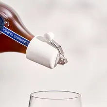 ワインボトル用シリコン栓【押し込み式・保存用・ガラス製】