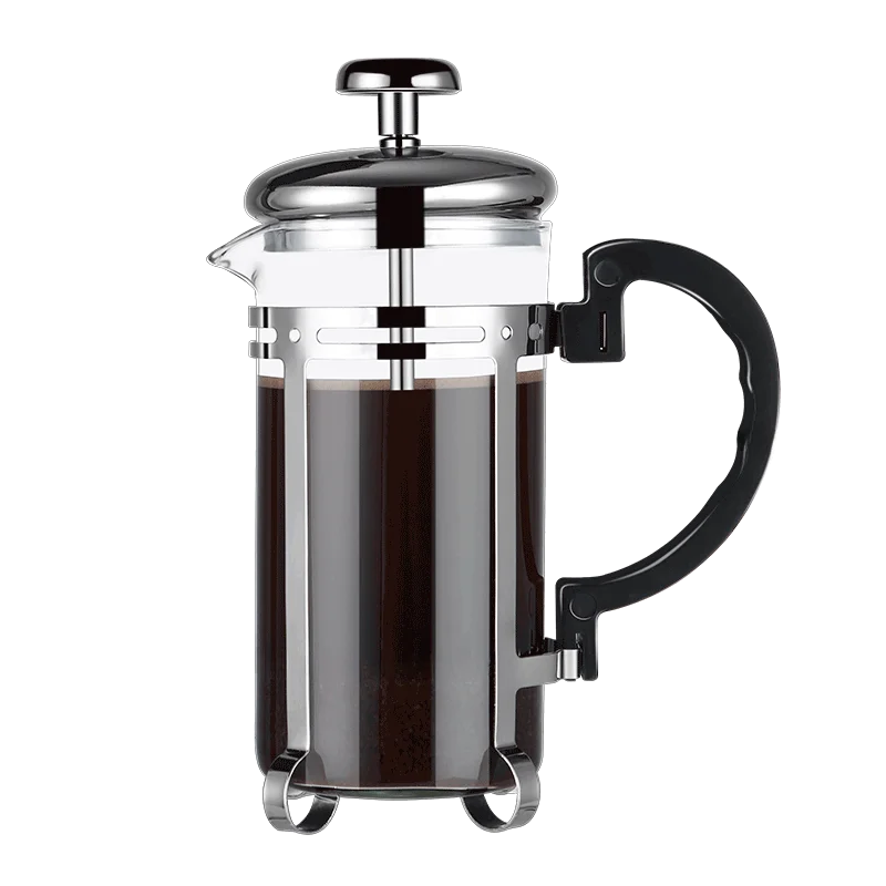 フレンチプレスコーヒーポット【家庭用・抽出器・フィルター付き・ティー用】（セットアップ対応）