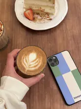 LMブロック積み木シリーズ 本革スマホケース【iPhone 16 Pro Max・Huawei P70 Art対応・シンプルデザイン・個性的・爽やかなカラーバリエーション】