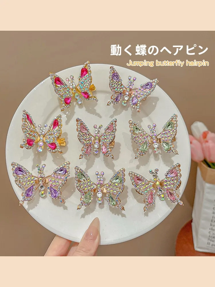 前髪 ポンパドール に悩むなら、この「動くバタフライヘアクリップ」が救いになる？
