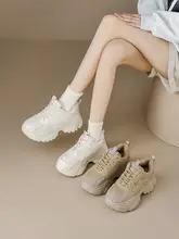 加熱効果がある厚手の老爹靴【秋冬用・厚底・カジュアル・女性用】