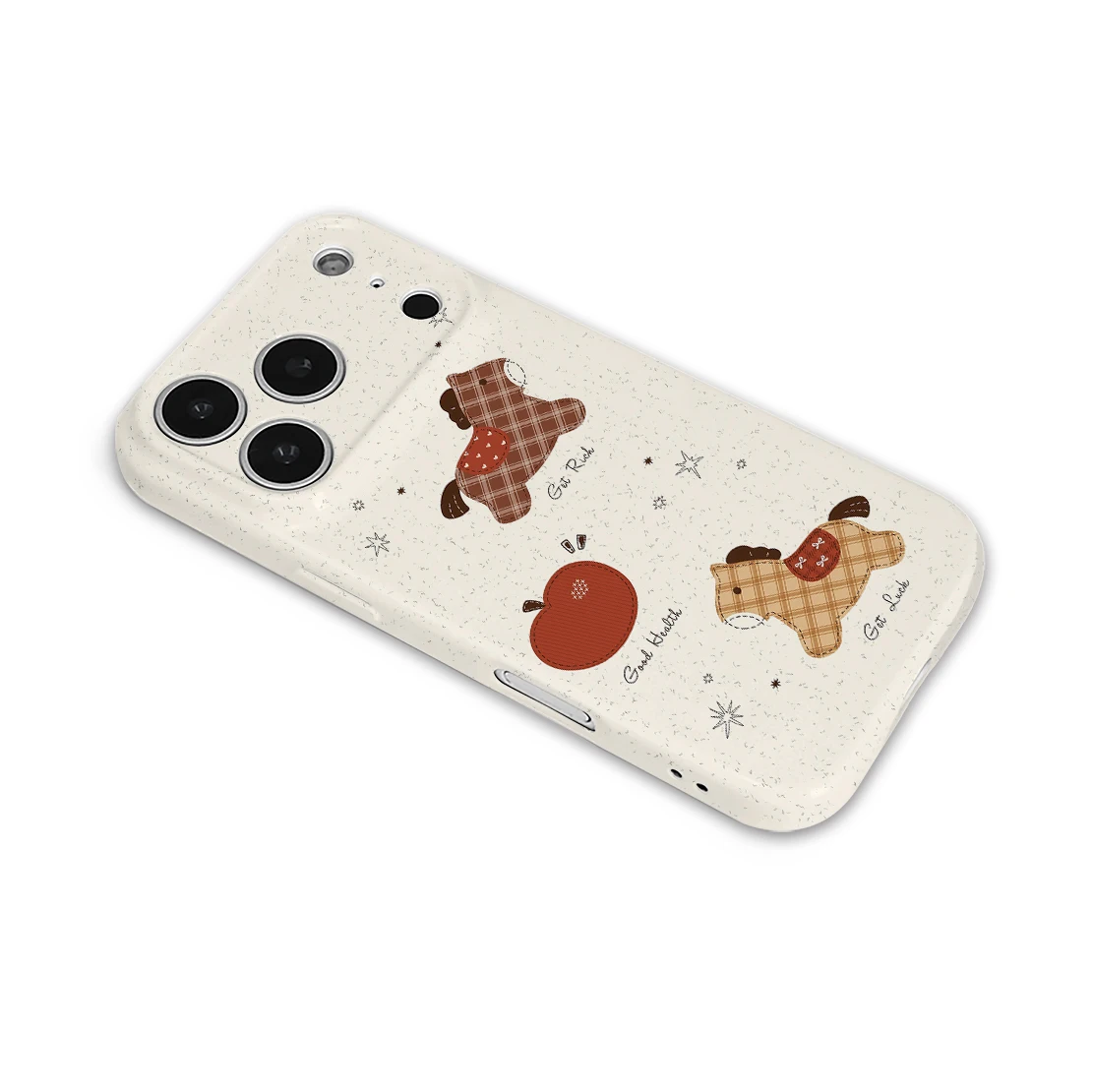 レトロチェック柄のマホビース二合一スマホケース：iPhone・華為・小米対応の保護とデザインのバランス