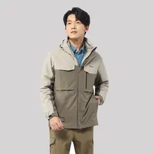 HUMTTO 防風防水三合一可拆卸保暖ジャケット【秋冬用・男性向け】
