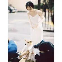 背中が開いたシンプルでセクシーなレ ディースサマードレス【移動撮影用・軽やかで快適・キャミソール】（セットアップ対応）