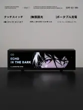 モダンな工業風デスクライト【アニメ目デザイン・エレクトロニックルーム用・雰囲気を引き立てる】