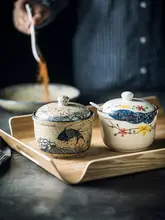 陶器製 辣椒油入れ【塩入れ兼用・キッチン用調味料入れ】