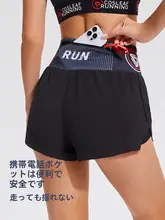 科里芙 レディース 透湿ストレッチショートパンツ【防光・ヨガ・3分丈・フィットネス用】